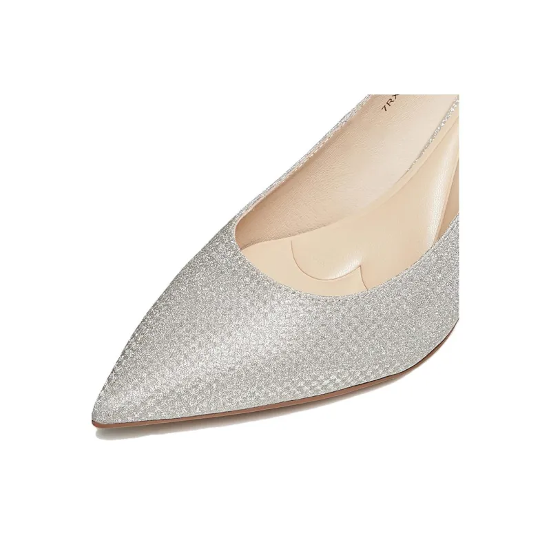 TATA High Heels Women's Solid Color-3