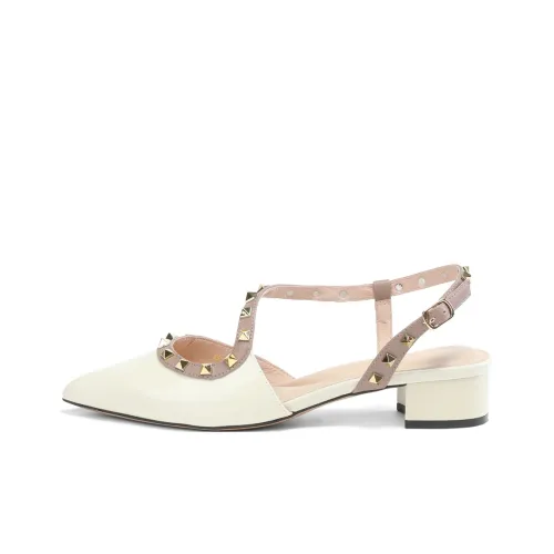 ST&SAT Chunky Heel High Heels 3.3cm Women's