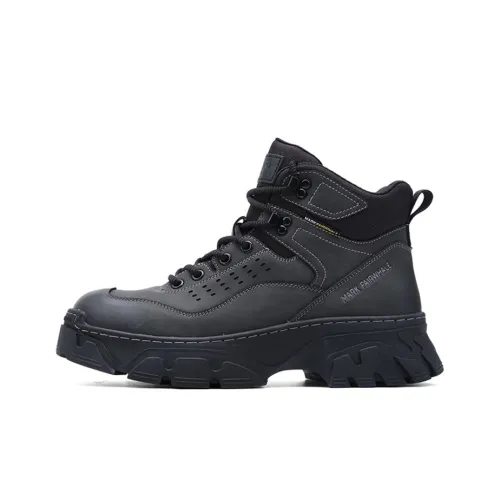 FAIRWHALE Short Martin Boot Men's Black