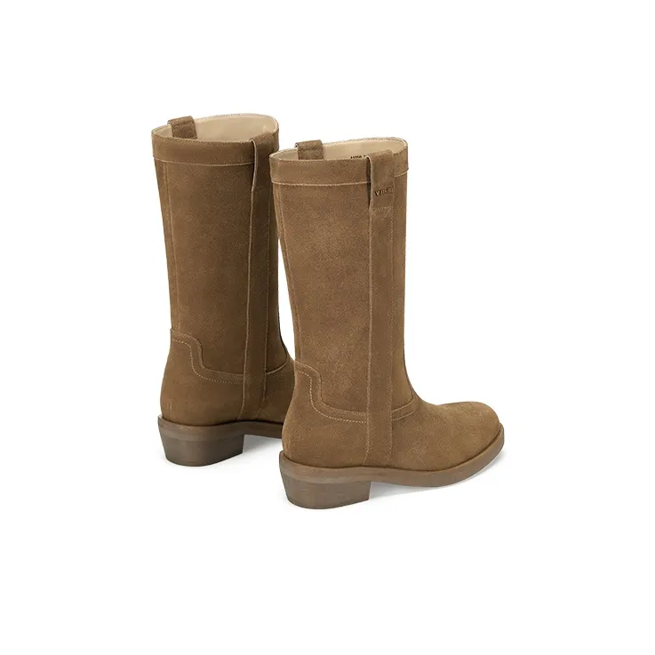 73Hours Ankle Boots 3cm Women's Brown-3