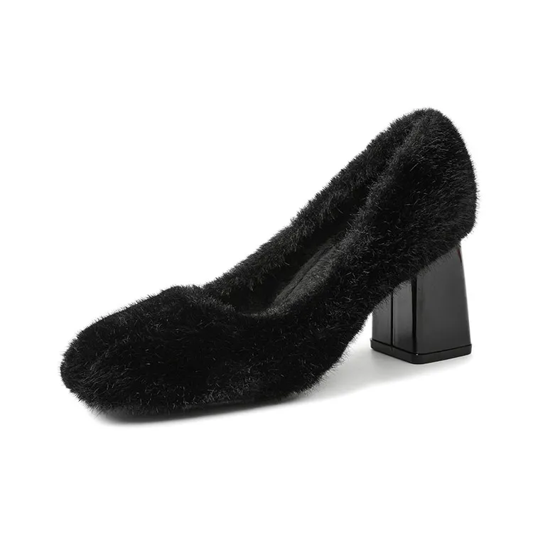 YAFEI XUANYU Chunky Heel High Heels 7CM Women's-8
