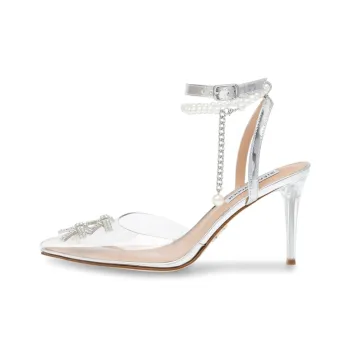 STEVE MADDEN High Heels Women's Silver