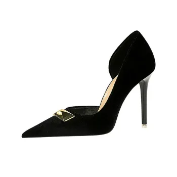 BIGTREE Slim Heel High Heels 10.5cm Women's
