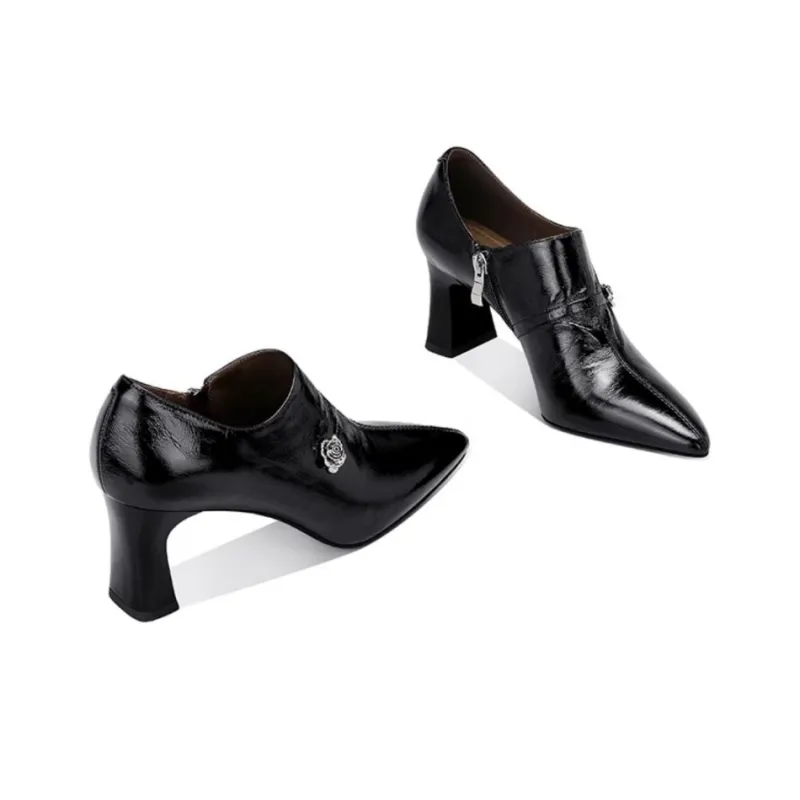 JESSICA SOPHIA Chunky Heel High Heels 6cm Women's-1