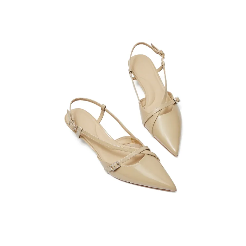 Lazi Slim Heel High Heels 4cm Women's-8