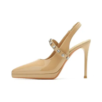 Zubumei Slim Heel High Heels 10.5cm Women's