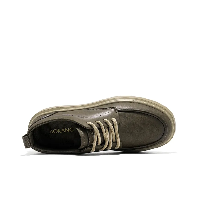 AOKANG Ankle Boots Platform Men's-7