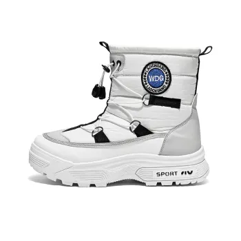 GNVA Snow Boots Men White/Black