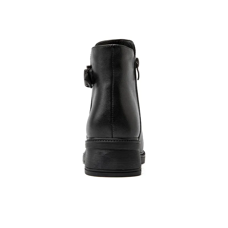 Rich Birds Ankle Boots 4.5CM Women's Black-10