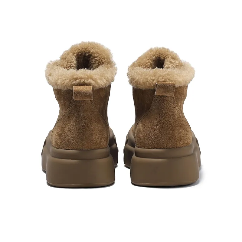SELAIYA Thermal Short Snow Boots Women's-4