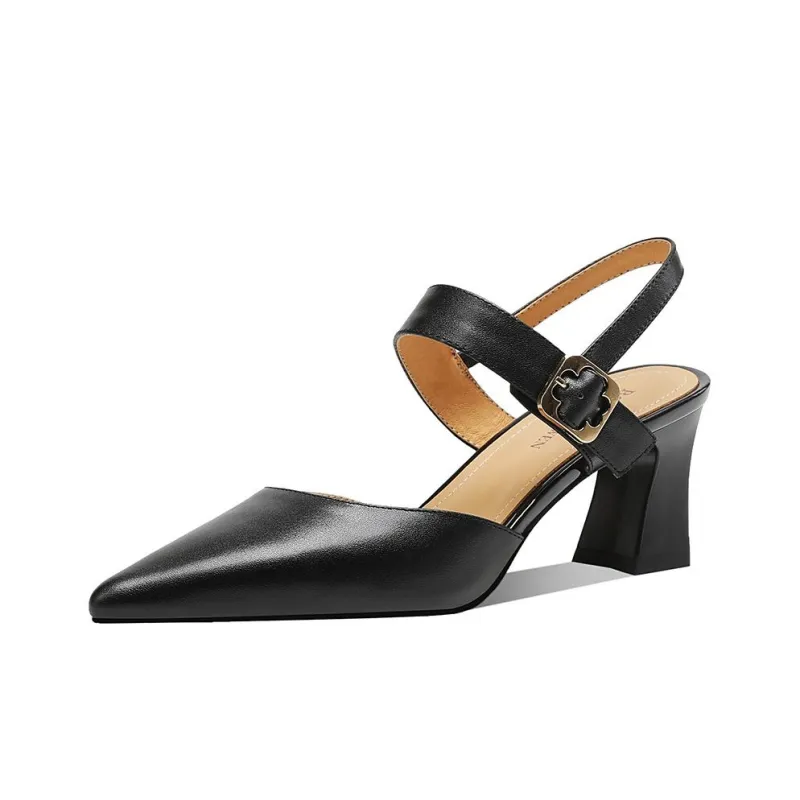BOSSSUNWEN Spool Heel High Heels 6cm Women's-6