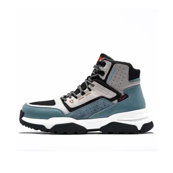 Lee Ankle Boots Men Light Gray/Silver Blue/Black