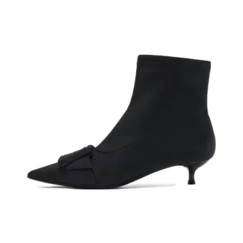 73Hours Polka Ankle Boots 3.5cm Women's Black