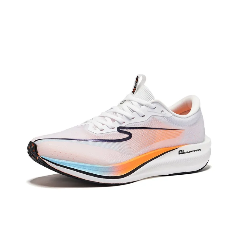 Erke Extreme Wind 2.0 Plus Cushioning Rebound Low Top Running Shoes Men's Erke White-2