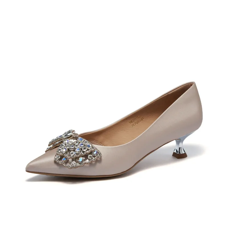 ST&SAT Slim Heel High Heels 4.5cm Women's-9