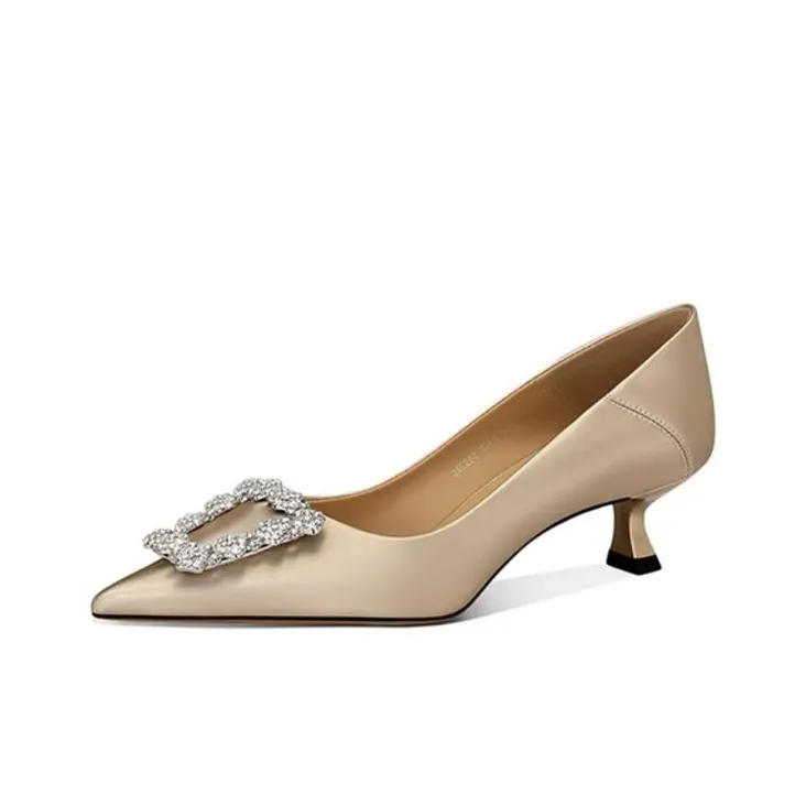 JESSICA SOPHIA Slim Heel High Heels 3.5cm Women's-2
