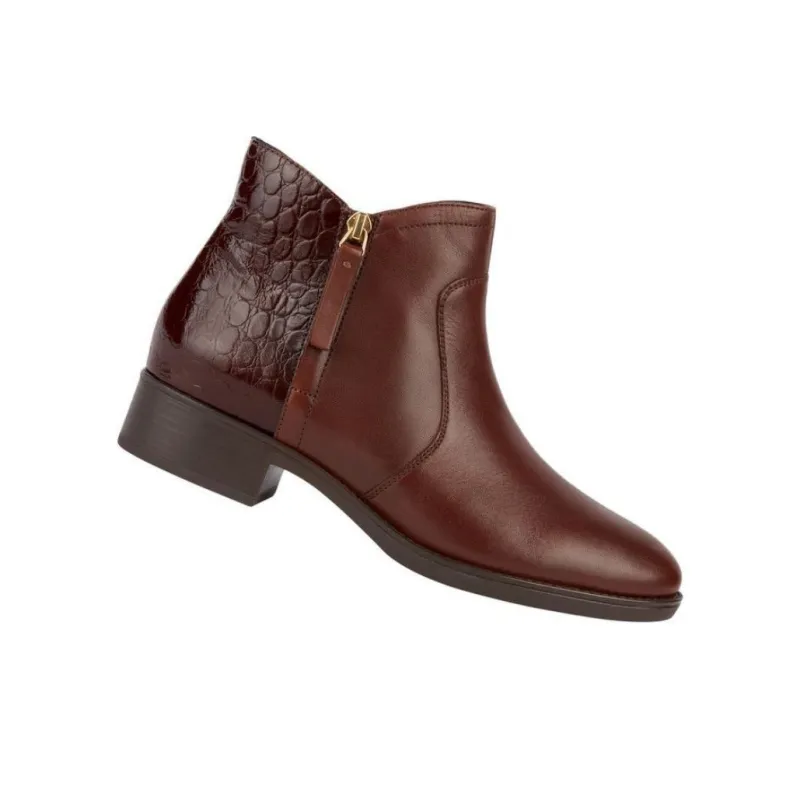 GEOX Felicity Ankle Boots 3.5cm Women's Brown-2