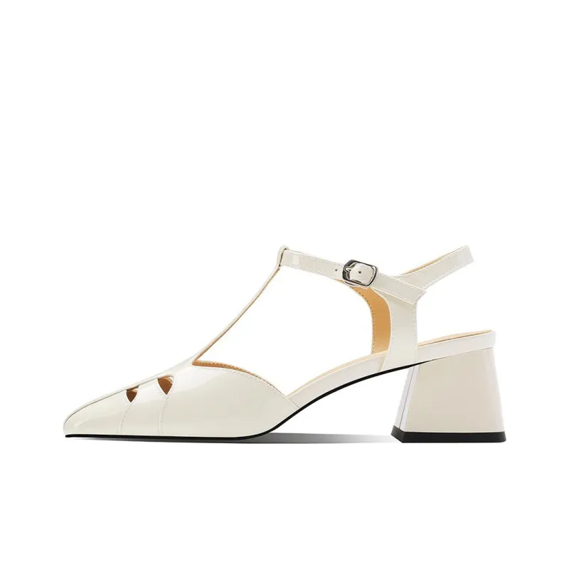 BOSSSUNWEN Chunky Heel High Heels 5cm Women's-6