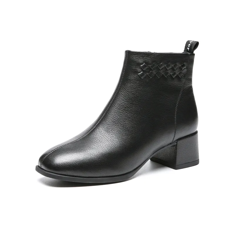 Conley Bird Ankle Boots Women's Black-8