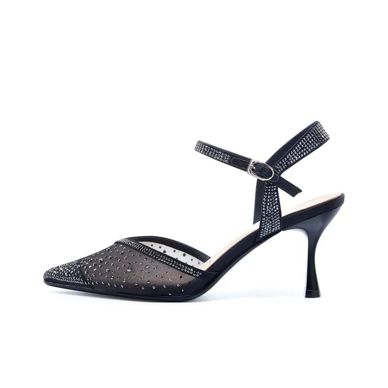 HARSON Slim Heel High Heels 7.4cm Women's-0