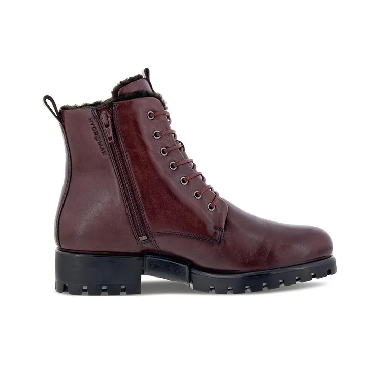 Ecco Modtray Ankle Boots Women's Burgundy-1