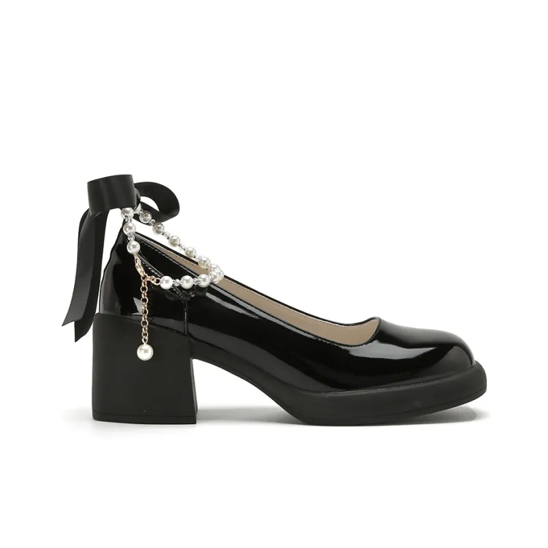 KATHRYN WILSON Chunky Heel High Heels 6cm Women's-3