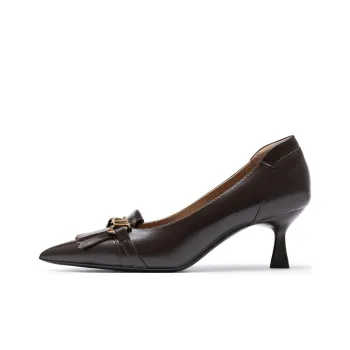 Joypeace Autumn Letter Slim Heel High Heels 6cm Women's