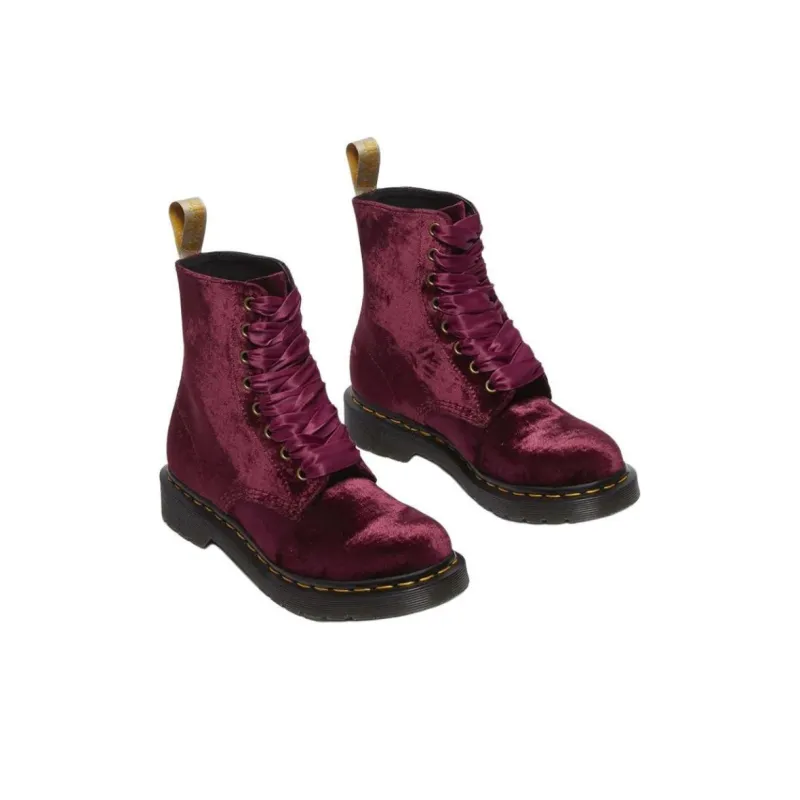 Dr.Martens 1460 Short Martin Boot 1.5cm Unisex Cherry Red-4