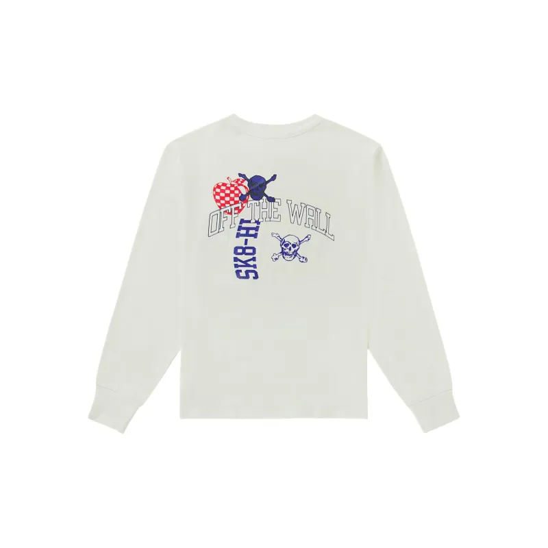 Vans TEE LS Sweatshirt Women's Beige-1