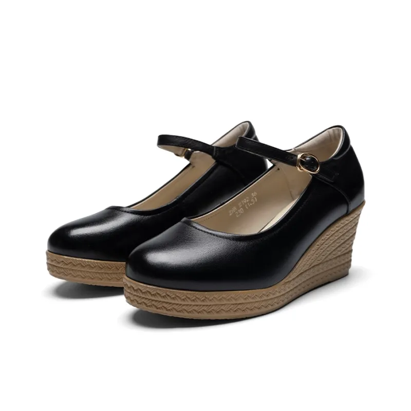 ZHR Wedge Heel High Heels 7cm Women's-10