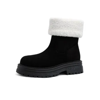 OMS Short Mid Calf Snow Boots Women's