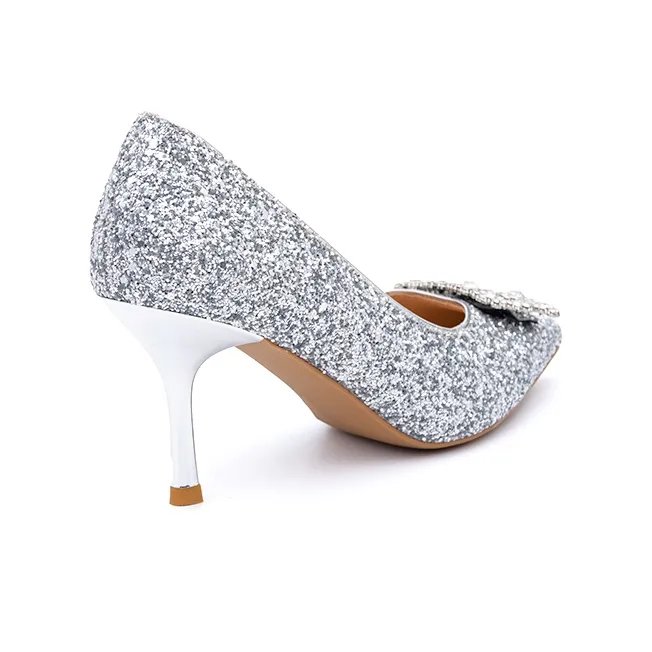 ZHR Meteor Shower Series Slim Heel High Heels 7cm Women's-104