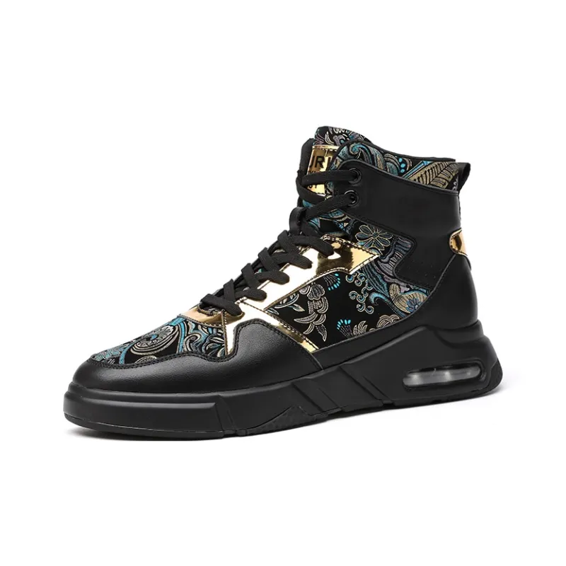Babinda Ankle Boots 4cm Men's Black-7