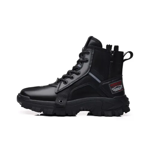 PLO CART Martin Boot Men's Black
