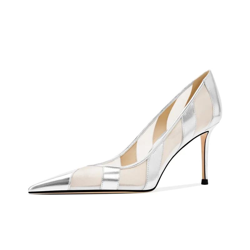 Shesrim Slim Heel High Heels 7.5cm Women's-5