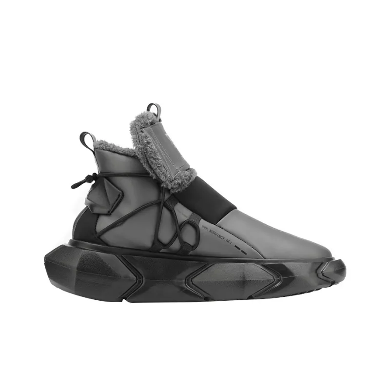 NORVINCY Snow Boots Unisex Iron Gray-1