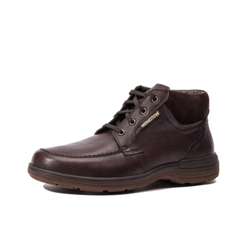 MEPHISTO Ankle Boots Men Black/Chestnut-7