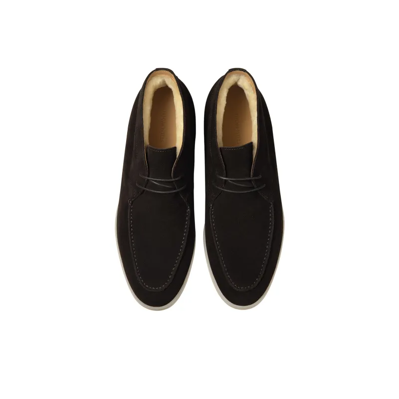 THOM WILLS British Vintage Slip on Desert Boots Ankle Boots Men's-10