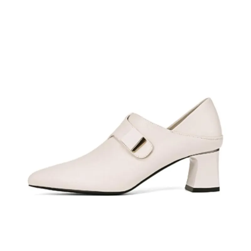 DAPHNE Chunky Heel High Heels 5.5cm Women's-3