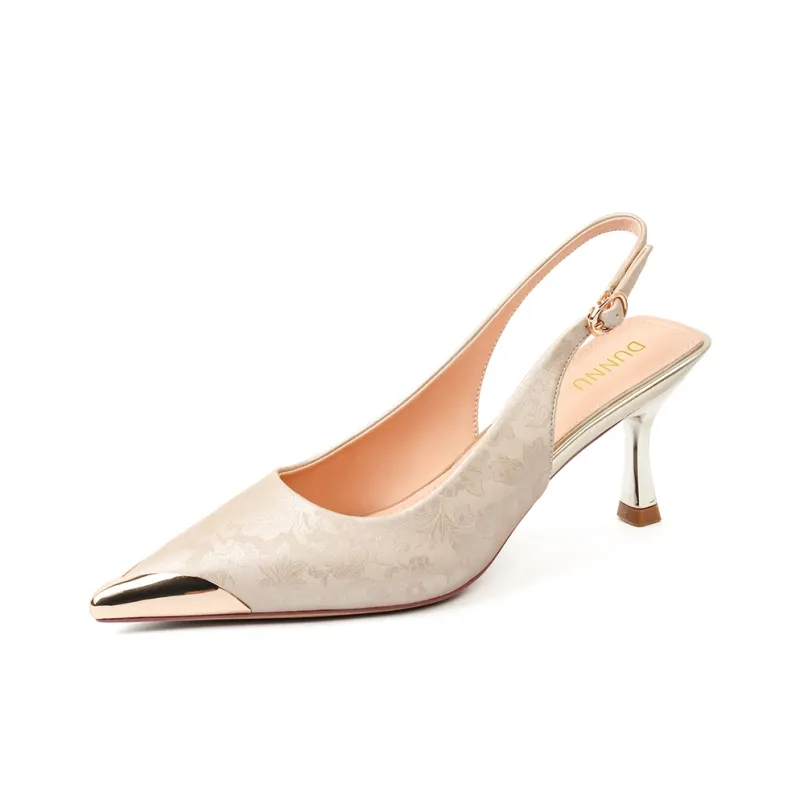 Dunnu Slim Heel High Heels 6.5cm Women's-4