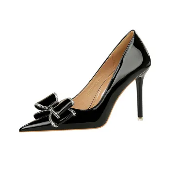 BIGTREE Slim Heel High Heels 10.5cm Women's