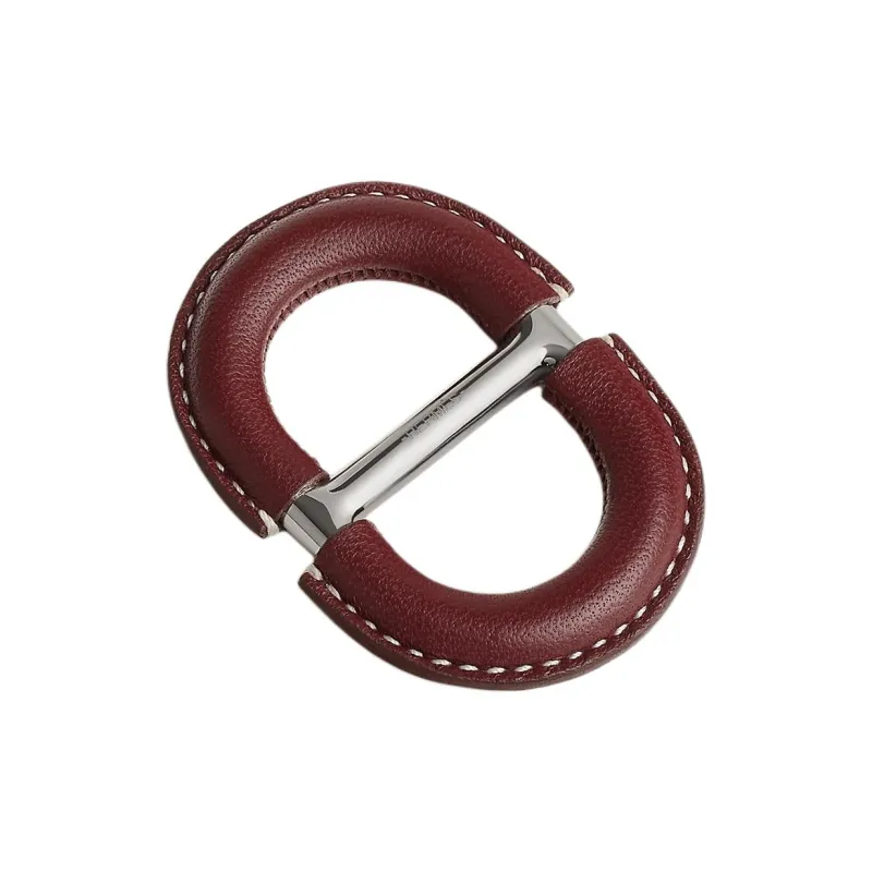 HERMES Leather Accessories Women's Red-0