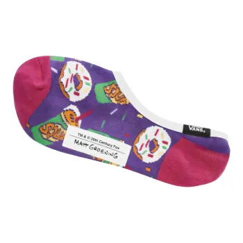 Vans x THE SIMPSONS SOCKS No-Show Socks Women's 1 Pack Pink