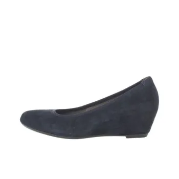 Gabor Wedge Heel High Heels 4cm Women's Marine Blue