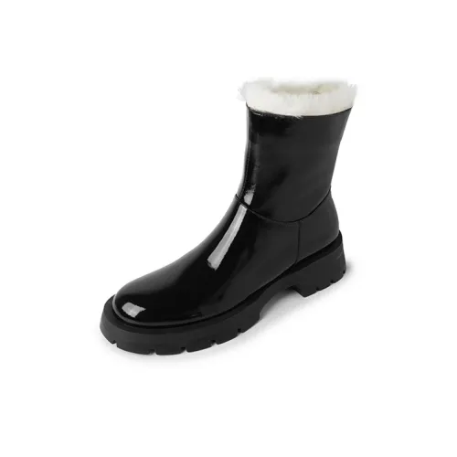XIAOAJUE Ankle Boots Women's Black