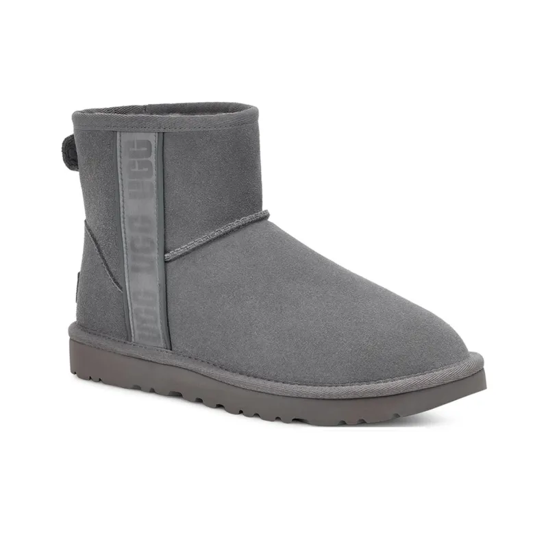 UGG Short Snow Boots Women's Gray-2