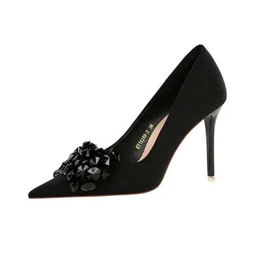 QITUMAUL Slim Heel High Heels Women's