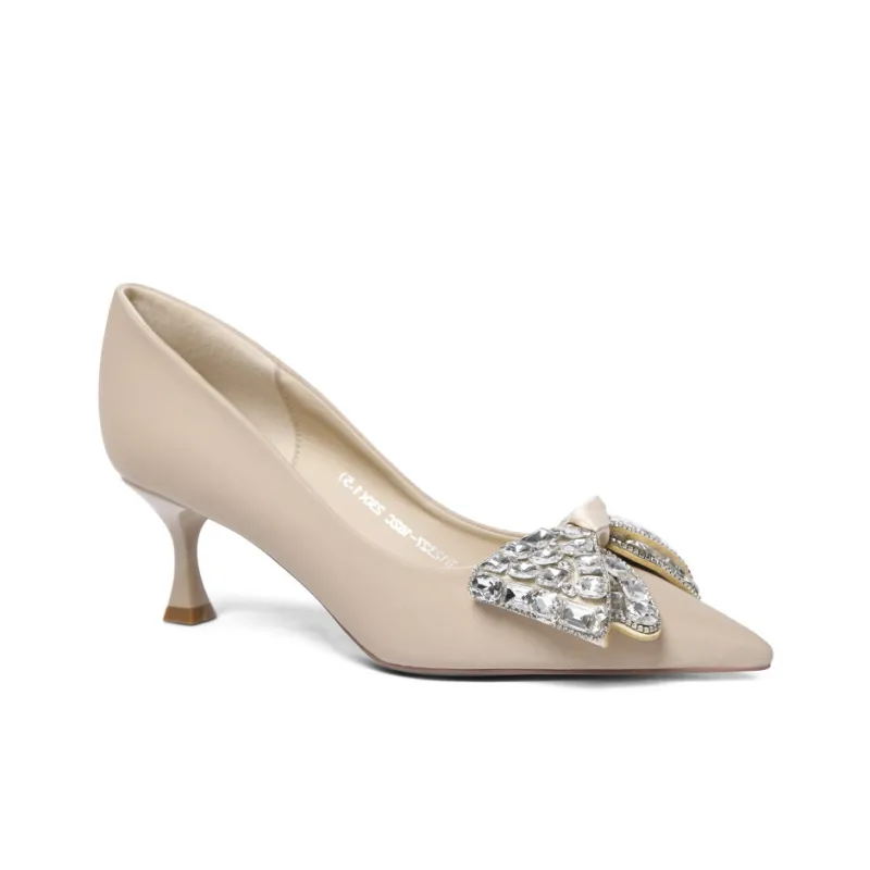 CAMEIDO Slim Heel High Heels 4cm Women's-10