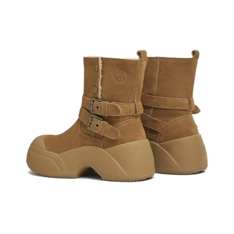 Tata Warm Short Mid-Calf Snow Boots Women's-4