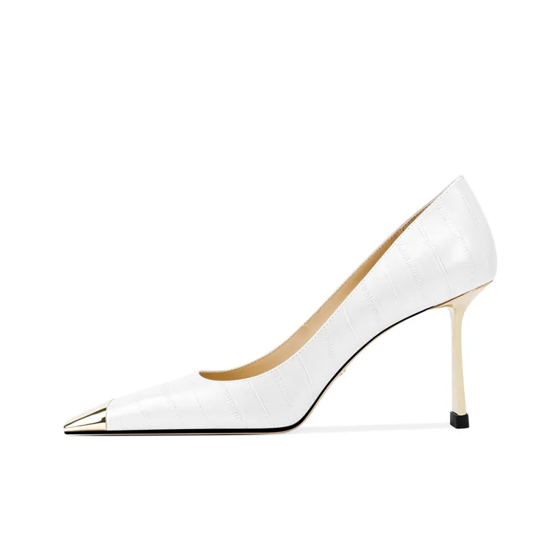Shesrim High Heels Women's Black, White, Pink-0